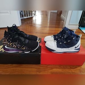 Lebron Collection III & XVII Both Size 9